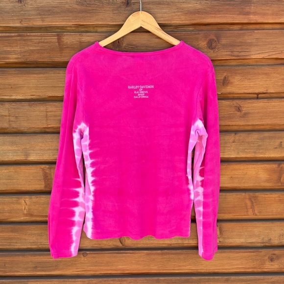 Vintage Y2K Women’s Harley Davidson Long Sleeve - Picture 2 of 2